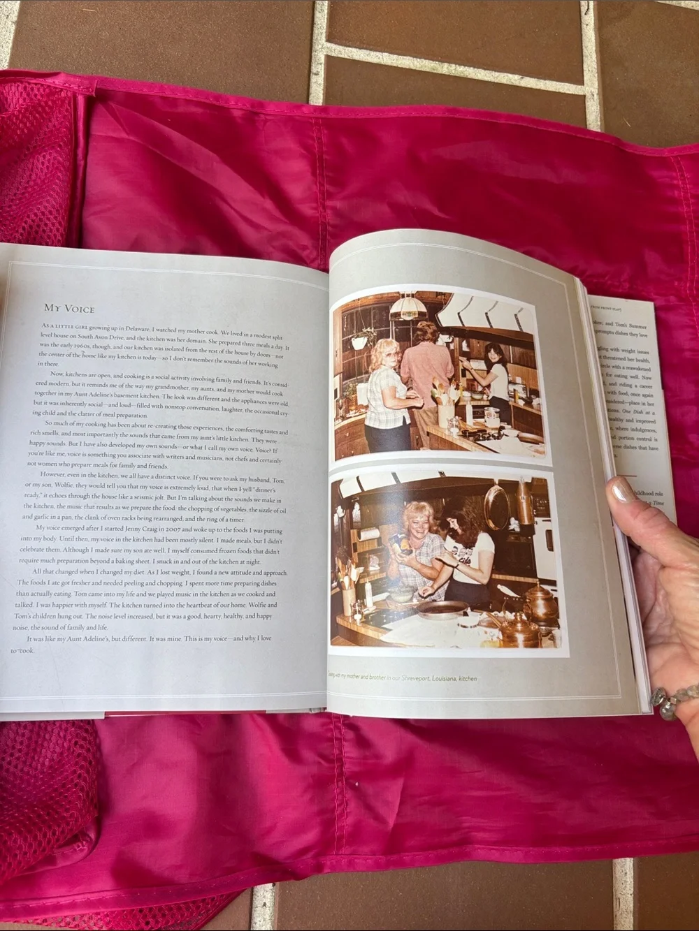 Valerie Bertinelli One Dish at a Time hardback cookbook 242 pgs. Good shape